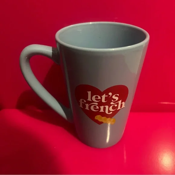 Valentine's Day Mug Cup French Fry “Let’s French" - Picture 5 of 7